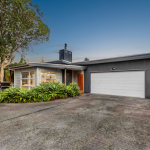 Gorgeous dusk shot of property